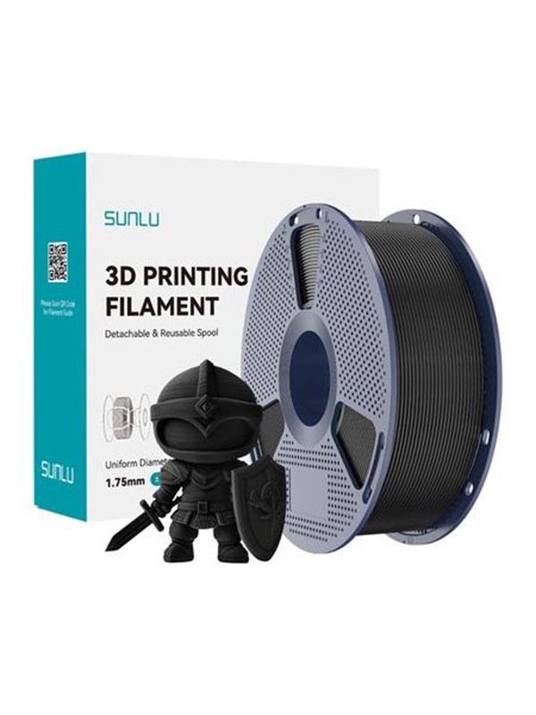 Sunlu PLA+ Filament - Black