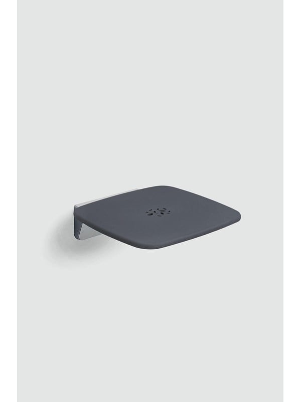 Gedy Wall-mounted folding seat - Black