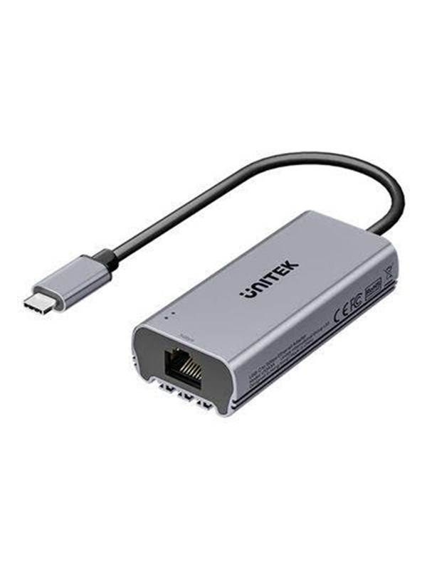 Unitek - network adapter - USB-C - 5 Gigabit Ethernet