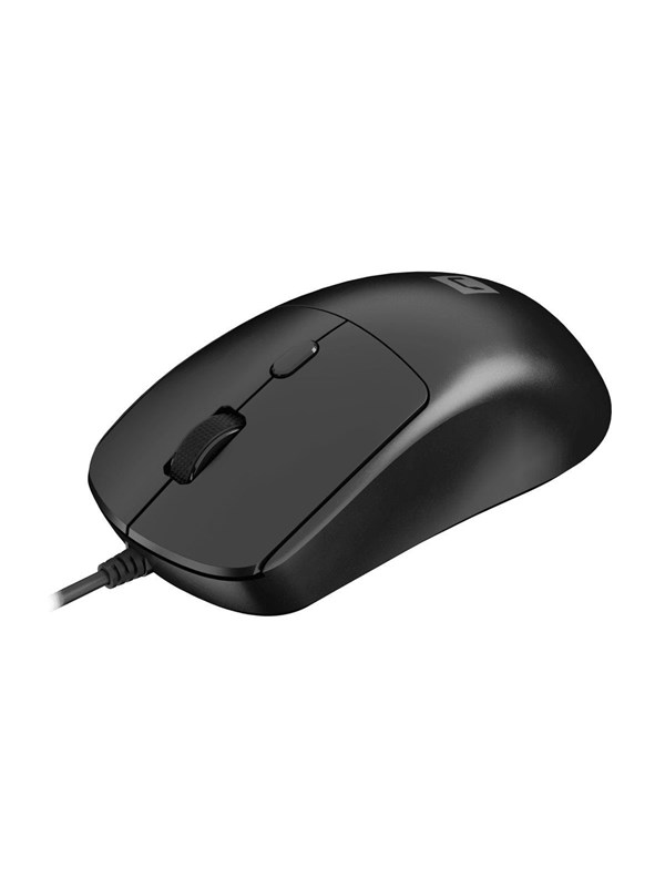 Natec Hawk 2 - mouse - USB - black - Muis - Laser - 4 knoppen - Zwart