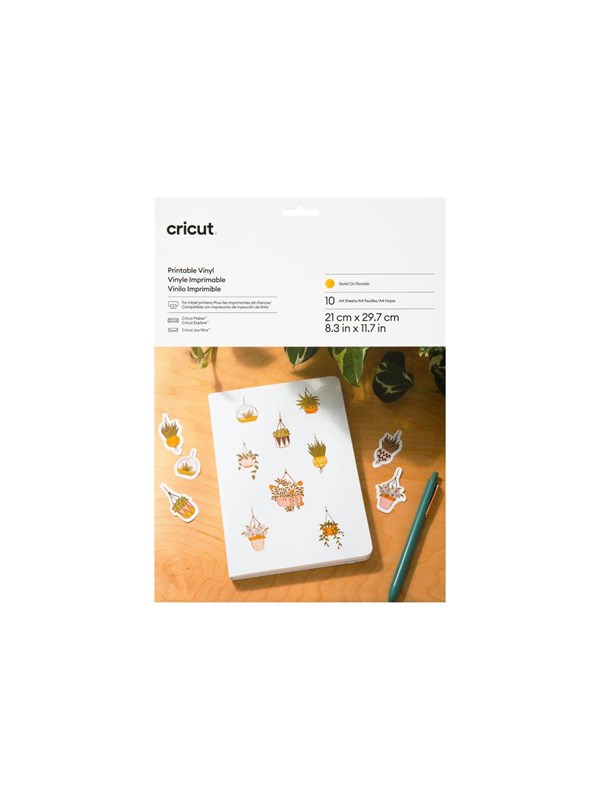 Cricut - vinyl - 10 sheet(s) - A4