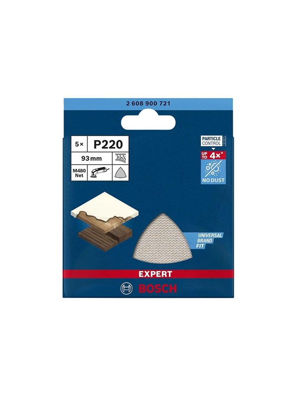 Bosch 5x Expert M480 schuurnet voor deltaschuurmachine 93 mm G 22...