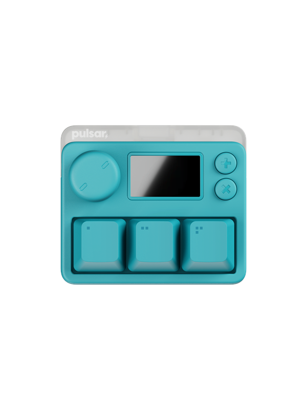 Pulsar [LAB] XPAD Mini - Turquoise - Gaming Toetsenbord - Zonder Numpad - Universal - Blauw