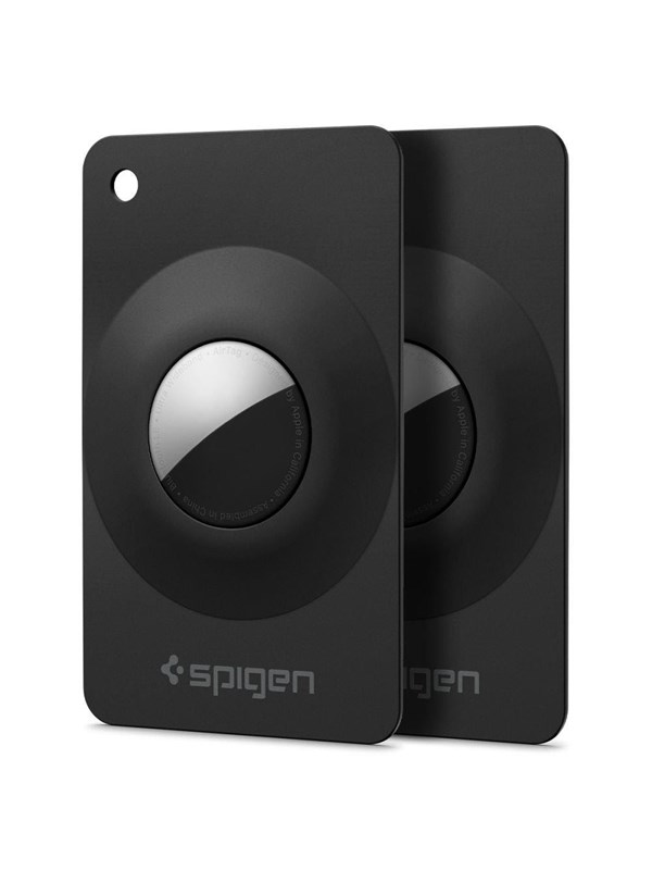 Spigen AirFit 2 2-Pack Case for Apple AirTag 1/2 - Black
