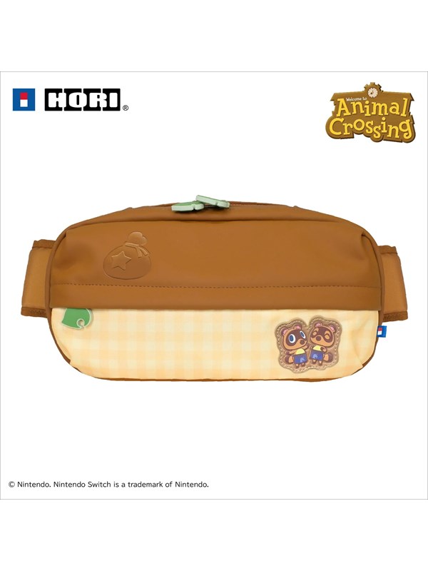HORI Adventure Pack - Animal Crossing Brown - Nintendo Switch 2 - Bag - Nintendo Switch 2