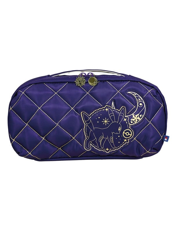 HORI Puff Pouch (Espeon & Umbreon) for Nintendo Switch 2 - Purple - Mid-size - Bag - Nintendo Switch 2