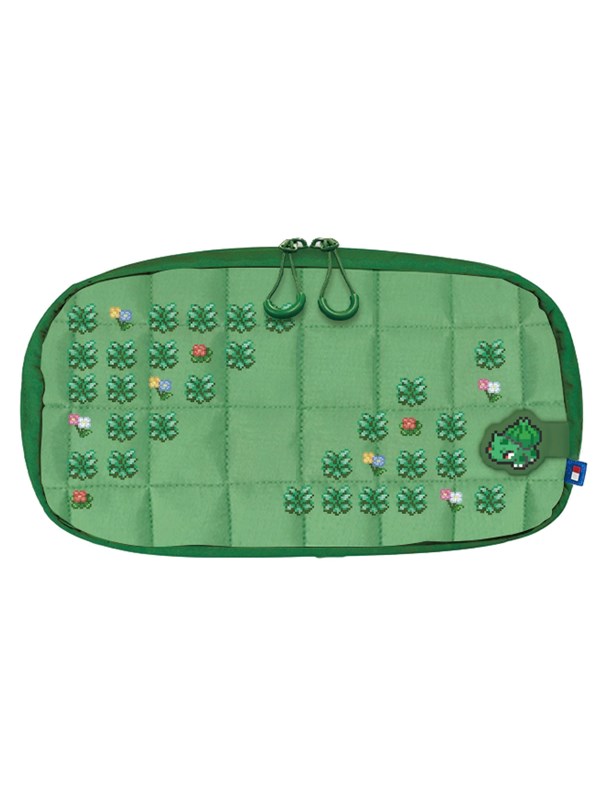 HORI Puff Pouch - Pokémon Pixel Green - Nintendo Switch 2 - Green - Bag - Nintendo Switch 2