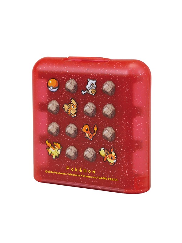 HORI 24-Game Card Case - Pokémon Pixel Red - Nintendo Switch 2