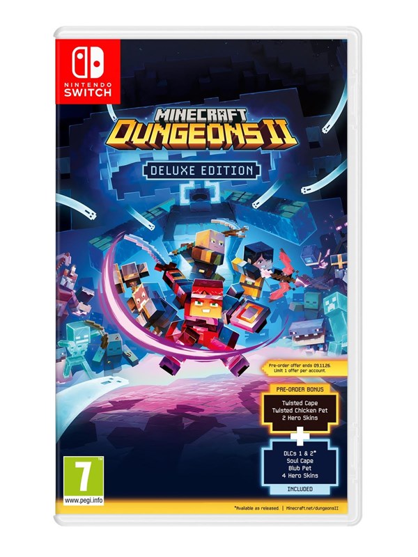 Minecraft Dungeons II (Deluxe Edition) - Nintendo Switch - Action/Adventure