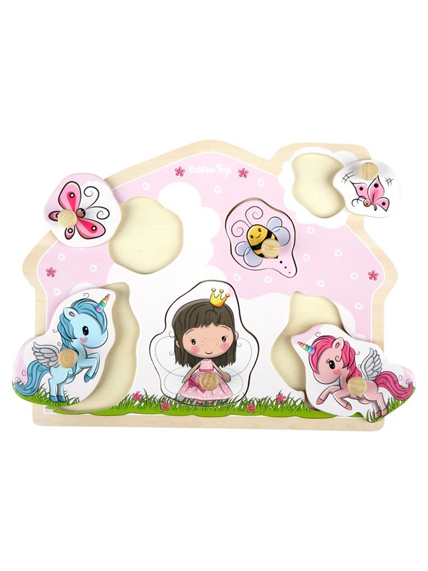 Lillie & Ellie Lillie and Ellie - Wooden Peg Puzzle