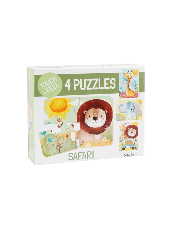 Barbo Classic Touch & Feel Puzzles - Safari