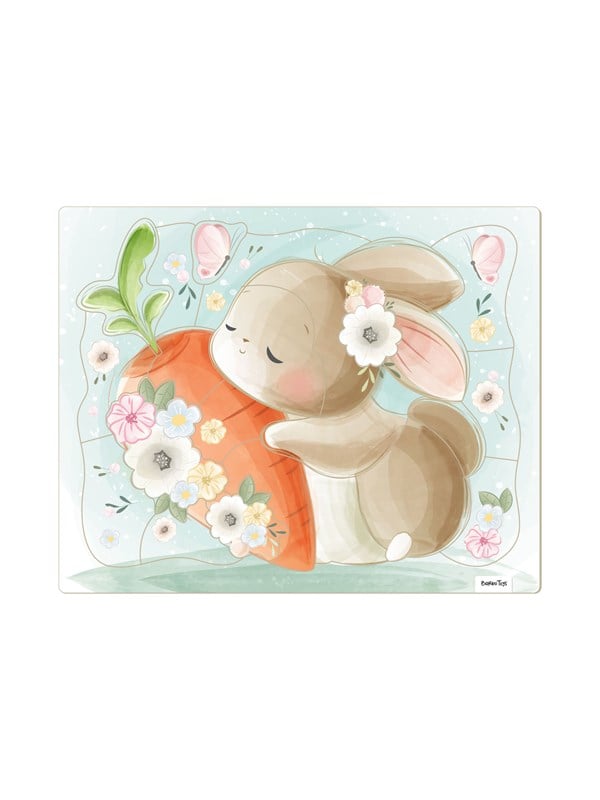 Barbo Classic Framed Cardboard Puzzle - Rabbit