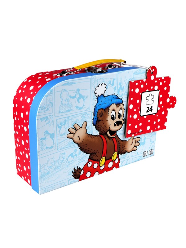 Rasmus Klump - Suitcase w. Puzzle