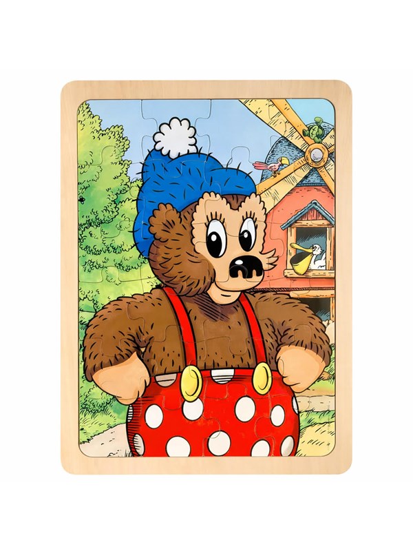 Rasmus Klump - Framed Wooden Puzzle