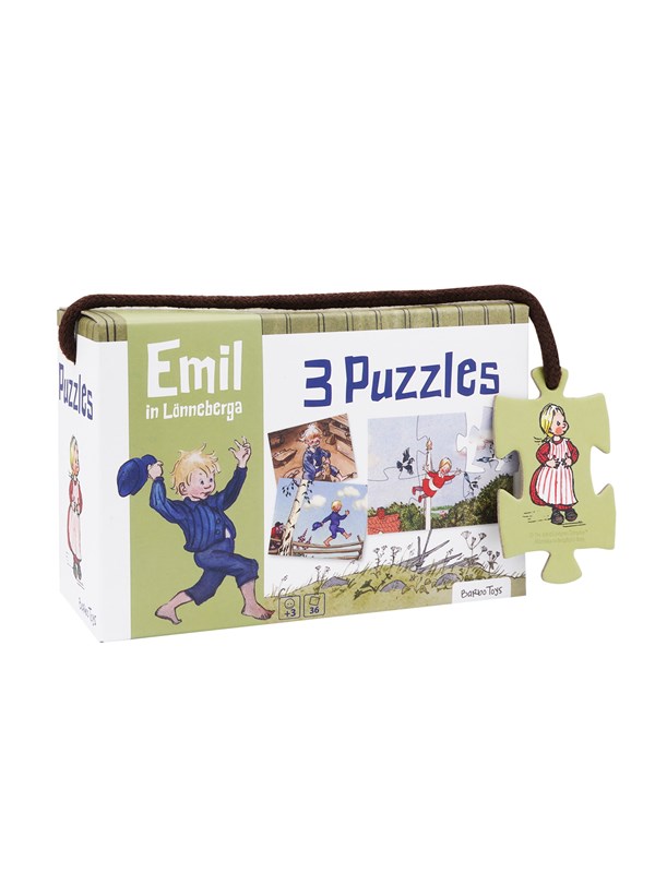 Emil fra Lønneberg Emil - 3 Puzzles