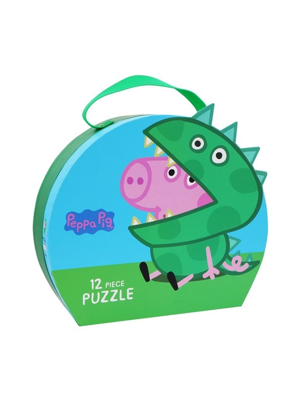 Peppa Pig - Suitcase w. Puzzle - George