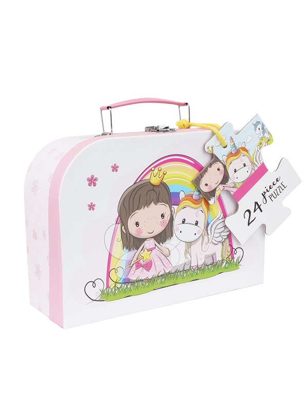 Lillie & Ellie Lillie and Ellie - Suitcase With Puzzle