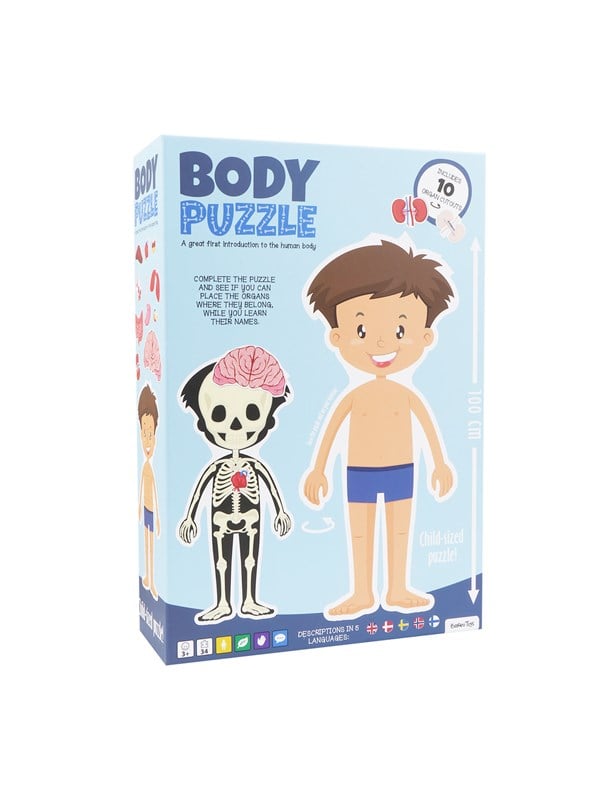 Barbo Classic Body Puzzle - Boy (GB DK SE NO FI)