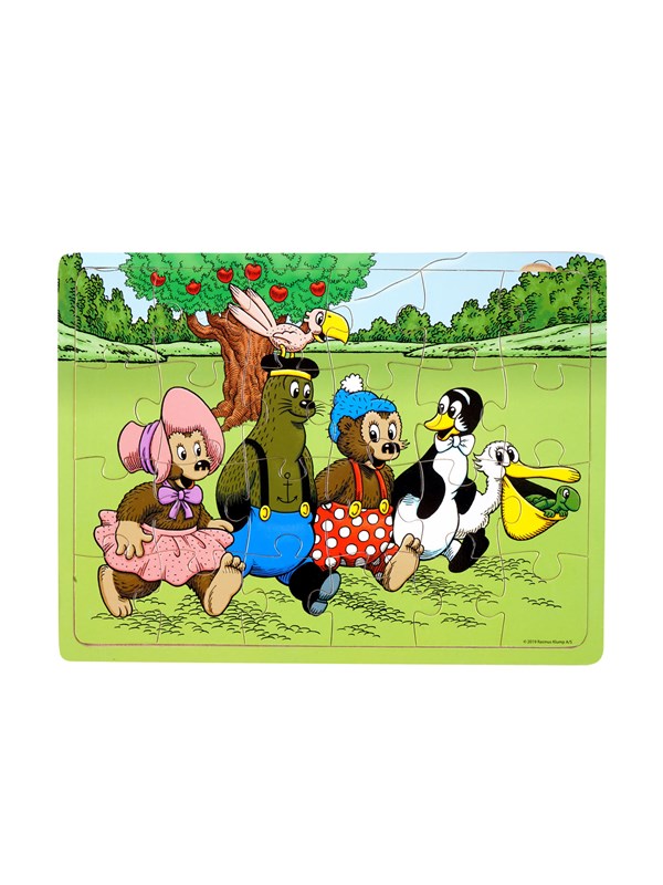 Rasmus Klump - Framed Wooden Puzzle - Friends