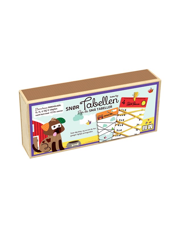 Wacky Wonders - Snør Tabellen 2-5 (DK/SE)