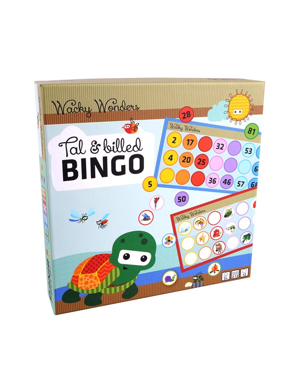 Wacky Wonders - Tal & Billed Bingo (DK)