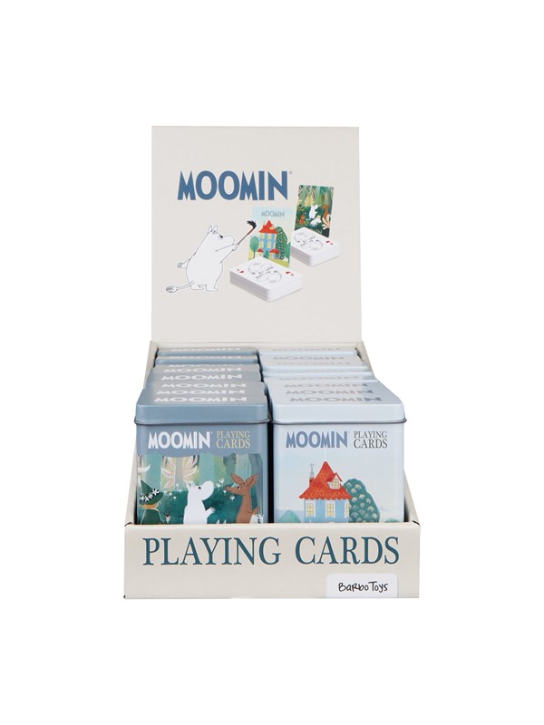 MOOMIN - Playing Cards Display - 16 units