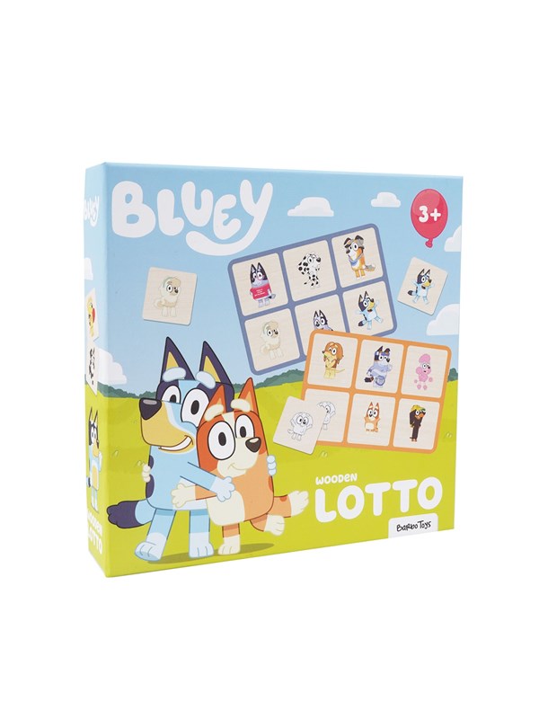 Bluey - Lotto in Wood