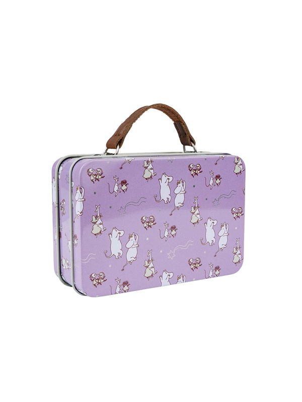 MOOMIN - Small Tin Suitcase - Purple
