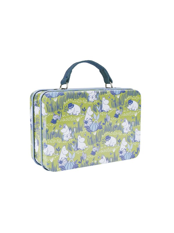 MOOMIN - Small Tin Suitcase - Green
