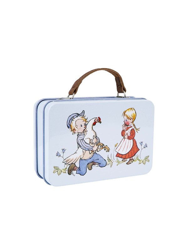 Emil fra Lønneberg Emil - Small Tin Suitcase - Blue