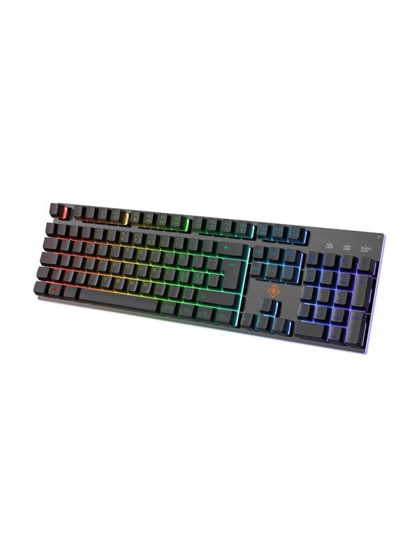 Deltaco GAMING DK260 - Gaming toetsenbord - Noords - Zwart