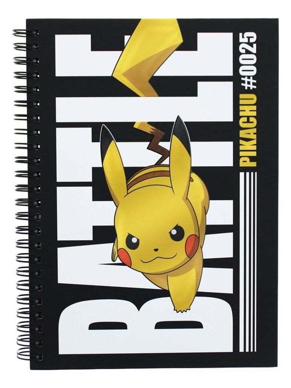 Mad Monkey - Pokemon - A5 Notebook Battle Pikachu