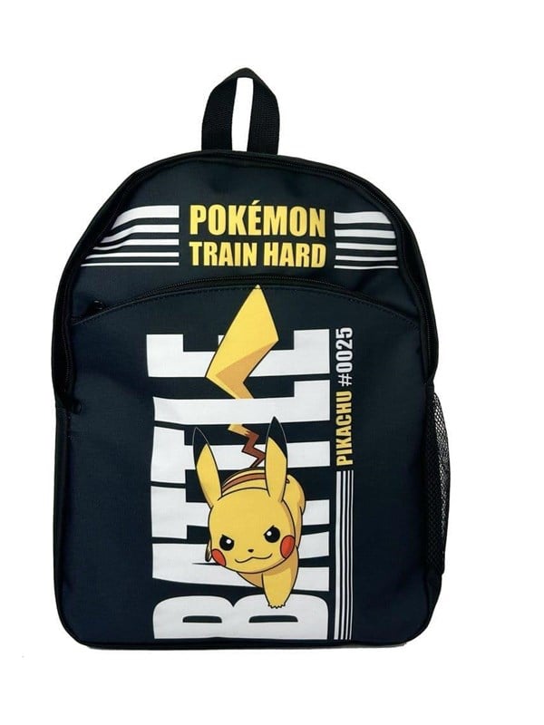 Thumbs Up Pokémon Backpack Pokémon Train Hard Black Bags