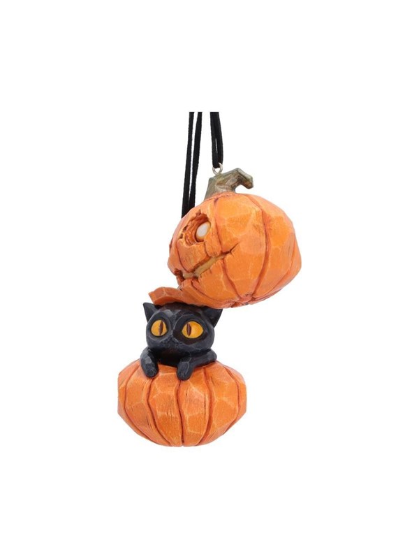 Nemesis Now - Whisper Wood - Pumpkin and Patch Hanging Ornament