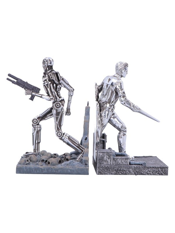 Nemesis Now - Nemesis - Terminator - T-1000 Vs T-800 Bookend