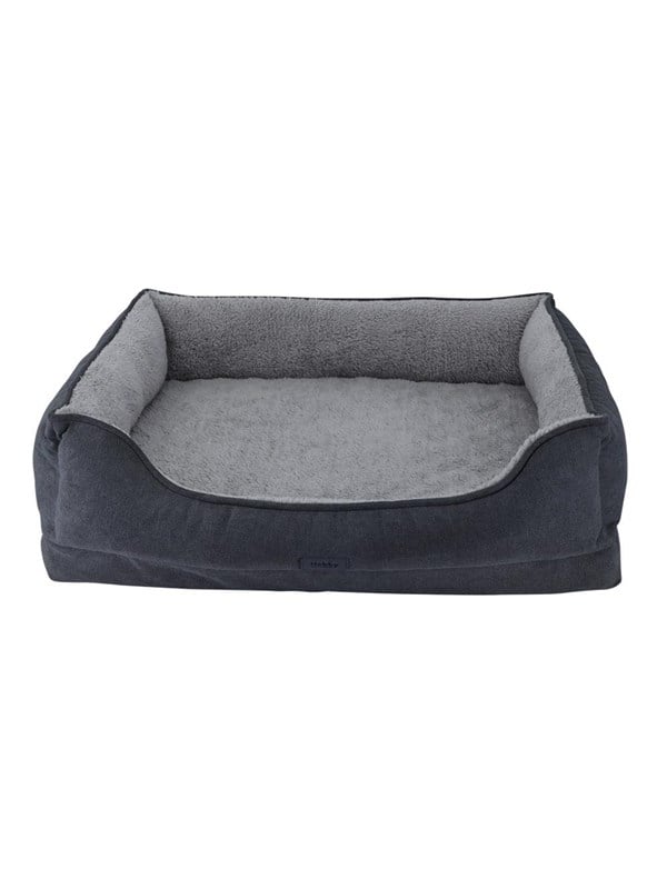 Nobby Comfort bed square VARA 90 x 70 x 24 cm Grå