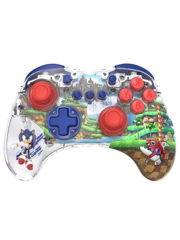 PDP REALMz Draadloze Controller - LED-verlichting - Sonic Green Hill Zone - Nintendo Switch