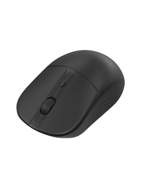 Conceptronic LORCAN04B - mouse - dual-mode - Bluetooth 5.2 2.4 GHz - black - Muis - Optisch - 4 knoppen - Zwart