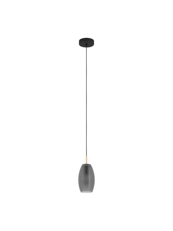 EGLO BATISTA HANG LAMP Ø120 E27 STOFGRIJS