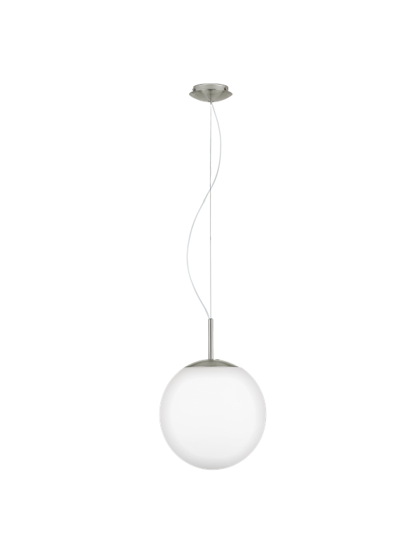 EGLO PIEDALE PRO HANG LAMP GLAS E27 L2000 Ø300 WIT