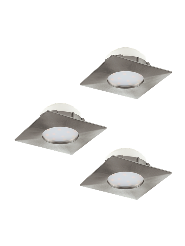 EGLO PINEDA INBOUWSET 3X500LM 78X78 BS