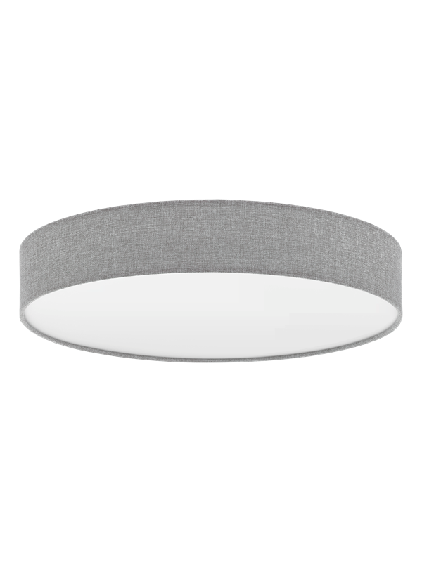 EGLO ROMAO LOFT Ø570 CCT 4000LM GRIJS M/AFSTANDSBED.