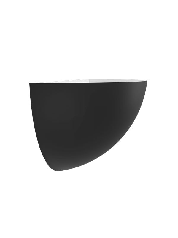EGLO TANURA WANDLAMP E27 L245 ZWART
