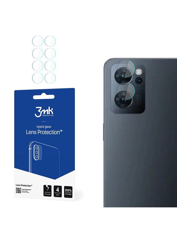 3mk Lens Protection Hybrid Camera Lens Glass - Oppo Reno 7 5G