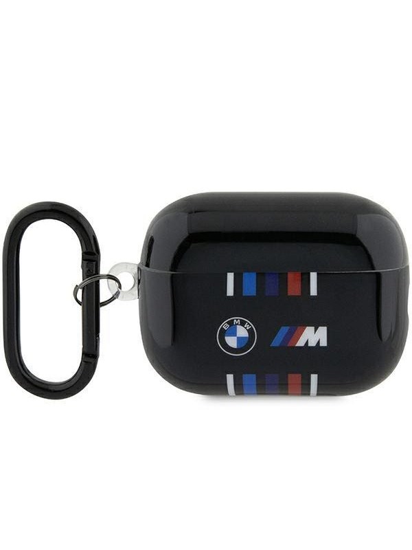 BMW BMAP222SWTK AirPods Pro 2 gen cover black/black Multiple Colored Lines