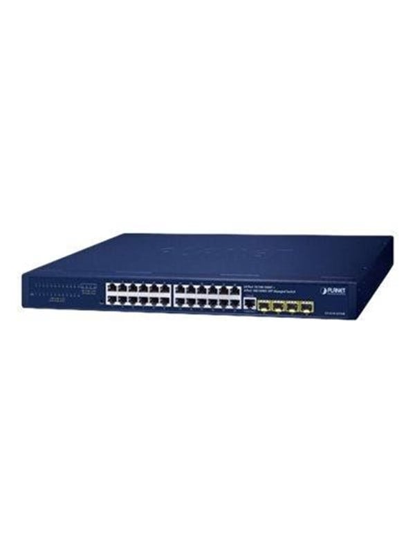 PLANET GS-4210-24T4SR - switch - 28 ports - Managed - rack-mountable