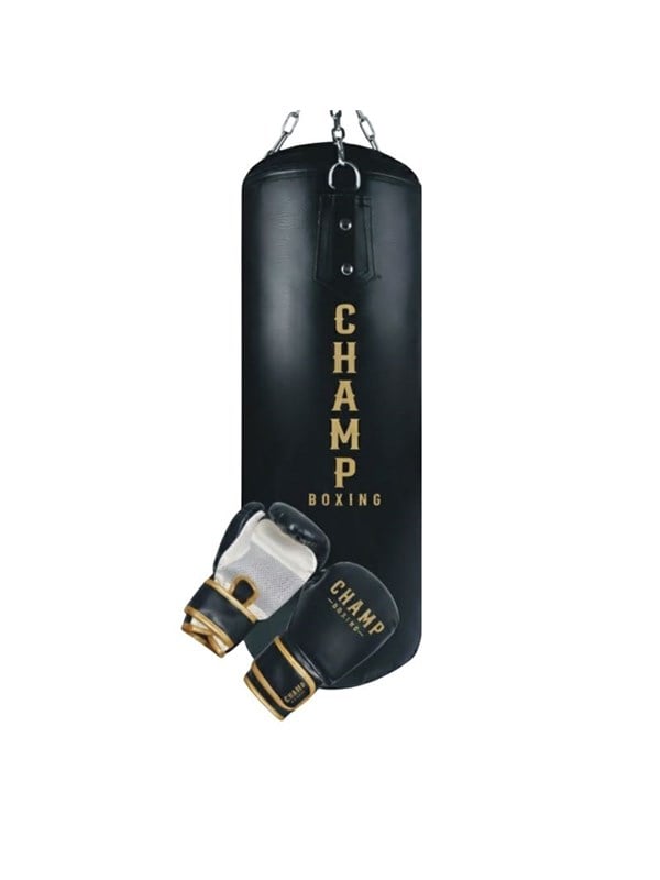 Champ Junior Boksesæt 11 kg - Sort/Guld