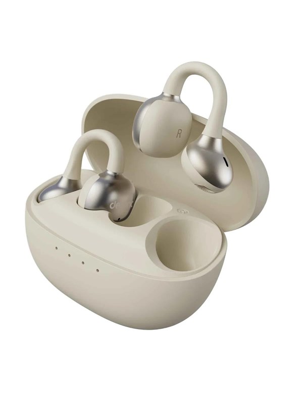 defunc TRUE OPEN TWS Open-Ear Bluetooth Earbuds Beige