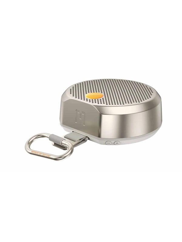 MONDO Speaker Small - Compacte Draagbare Bluetooth Speaker met 25W Output - Grijs Beige
