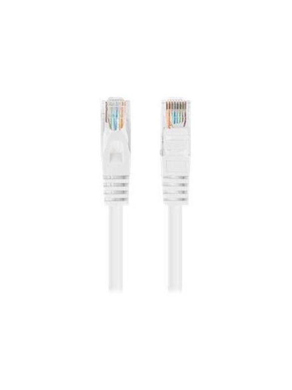Lanberg patch cable - 50 cm - white RAL 9010 - Wit